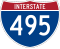 Interstate 495 Express marker