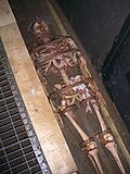 Skeleton used in 2007 Scaresville dungeon set