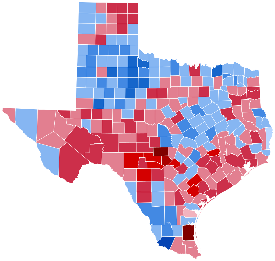 File:Texas Presidential Election Results 1956.svg