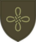 Former shoulder sleeve insignia, subdued variant, of the 159th Infantry Brigade.