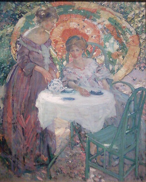 File:Afternoon Tea by Richard Emil Miller.jpg