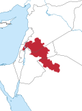 Location of the Harrat al-Sham