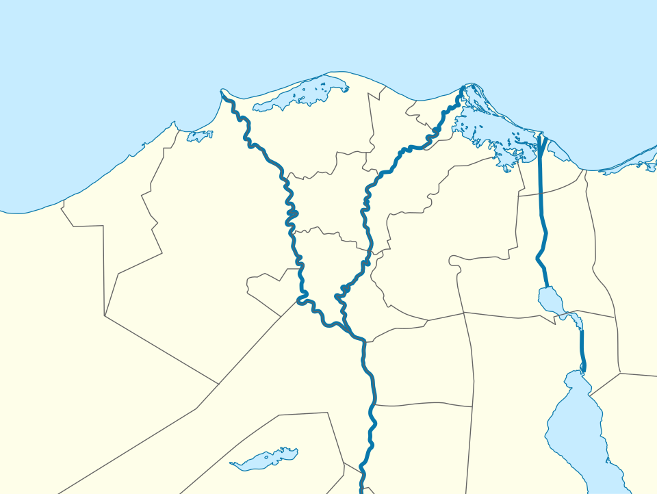 File:Egypt Nile Delta location map.svg