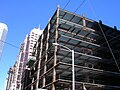 The steel structure in mid-August.