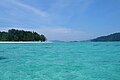 Turquoise waters between Koh Lipe and Koh Adang