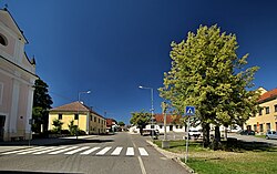 Centre of Nadějkov