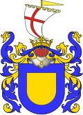 Axt, a Silesian coat of arms, variation of Janina according to Alfred Znamierowski