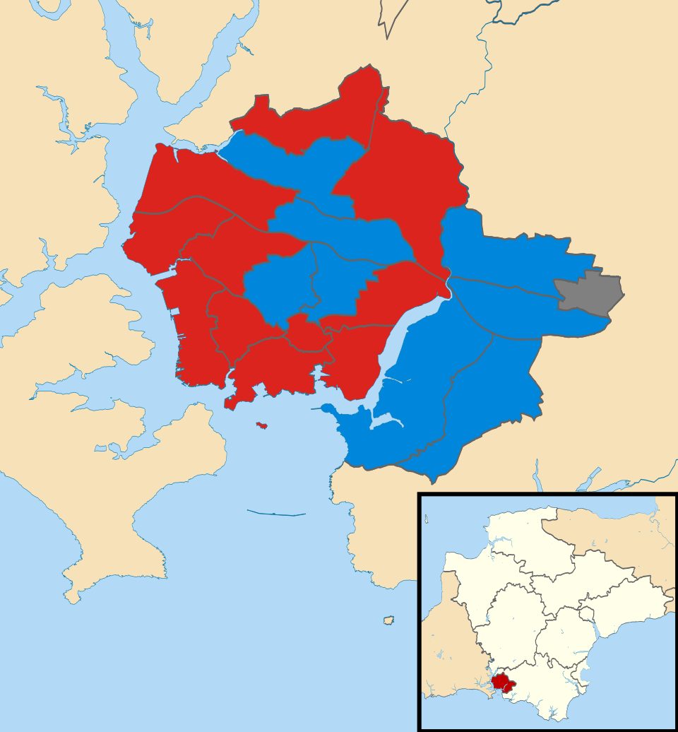 File:Plymouth City Council election 2011 map.svg