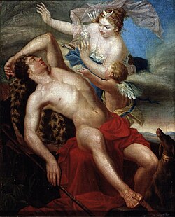 Selene and Endymion, 1797; Picture Gallery [ru], Pskov
