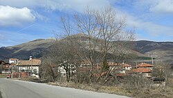 Village Tavalichevo in the folds of Konyavska planina (Konyavska mountain) in Bulgaria