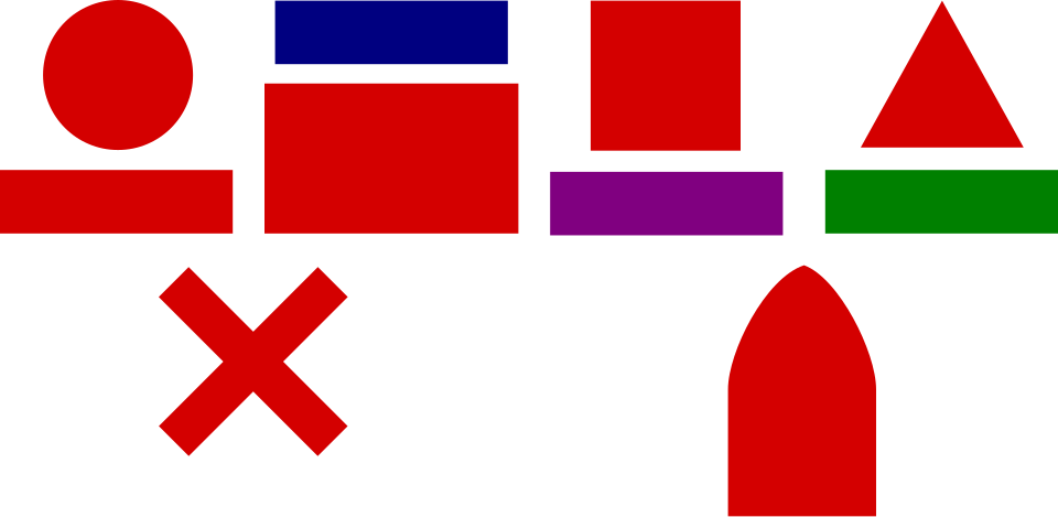 File:112th brigade WW1 patches.svg