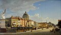 Schlossbrücke, Berlin Palace and Schloßfreiheit, Mitte (locality), Berlin (1855)