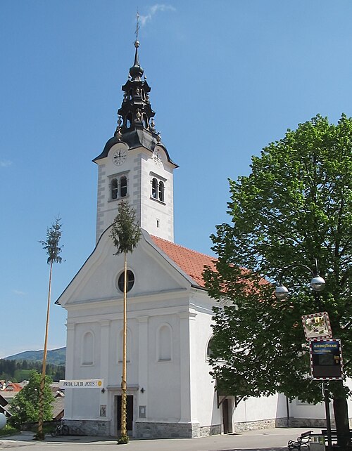 File:Gorenja Vas Slovenia - Church.JPG