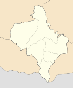 Maniava is located in Ivano-Frankivsk Oblast