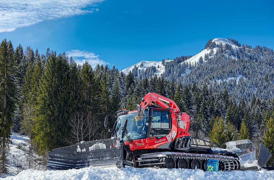 PistenBully 600 Polar in Les Diablerets, Switzerland.