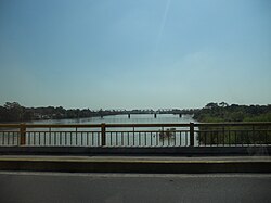 View of the river