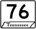 State Route 76 marker