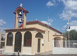 The small Greek Orthodox Church of All Saints in Kato Rodini (2019)