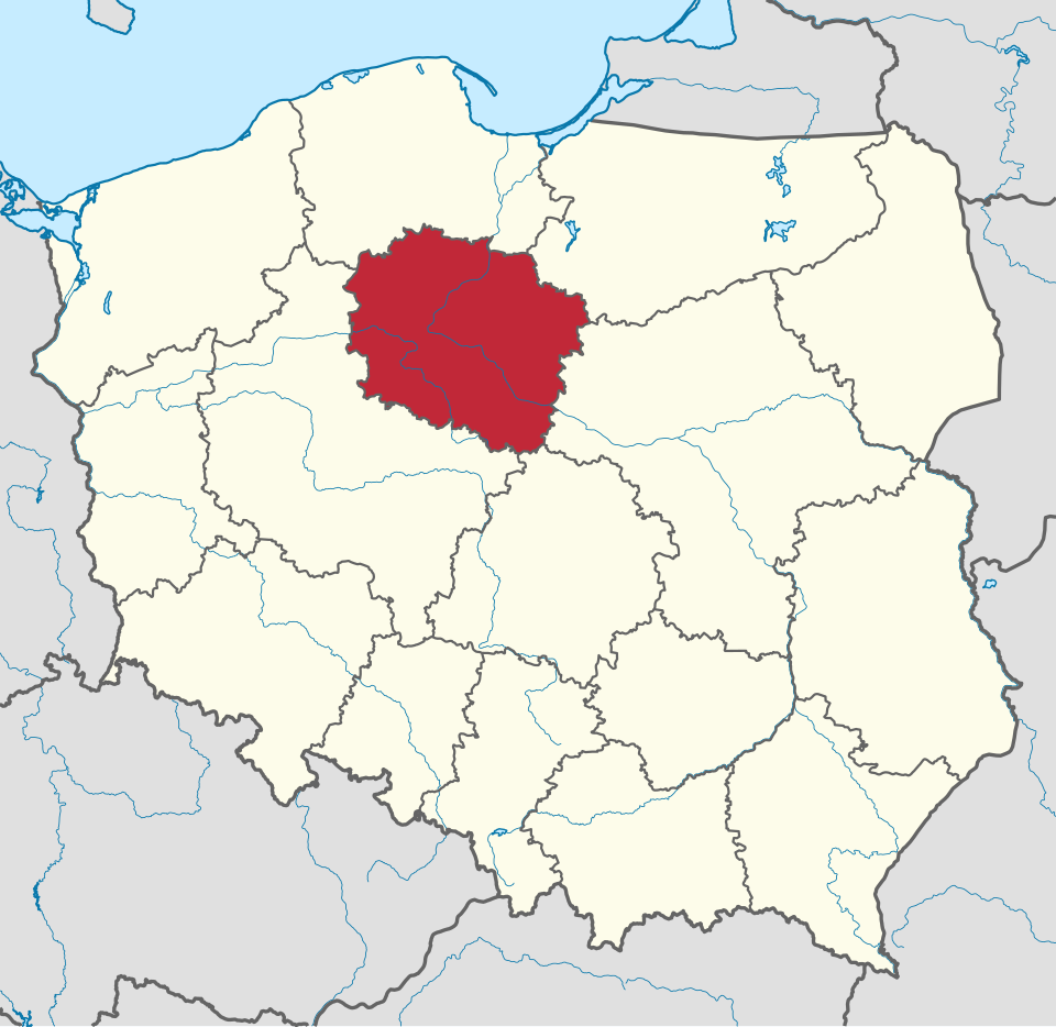 File:Kuyavian-Pomeranian in Poland (+rivers).svg