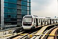 Kajang-bound train leaving the station