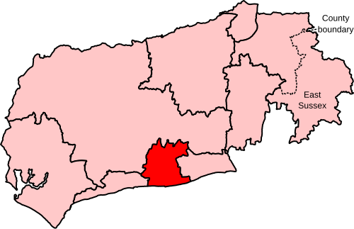 File:Worthing West Constituency 2023.svg