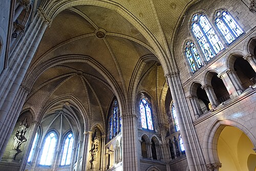 Upper level over the choir