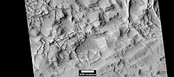 Linear ridge networks, as seen by HiRISE under HiWish program