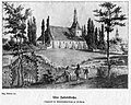 Die alte, vor 1900 abgetragene Jakobikirche in der Unterstadt