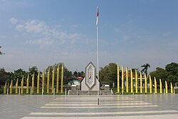 Heroes cemetery at Marabahan