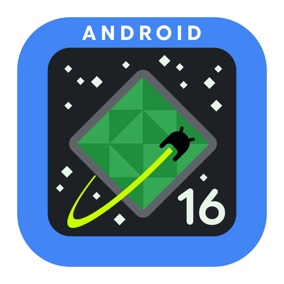 File:Android 16 Developer Preview Logo.svg