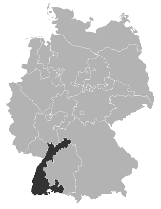 Ambit of the Evangelical Regional Church in Baden
