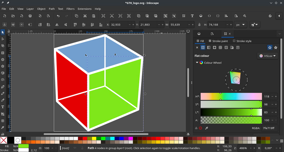 File:Inkscape 1.4 screenshot.webp