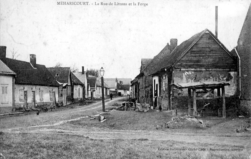 File:Méharicourt maréchal-ferrant et travail à ferrer.jpg