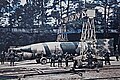 A V-2 rocket at the Blizna launch site