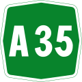 Autostrada A35 shield}}