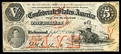 $5 (T32, Third Series) (20,333 issued)