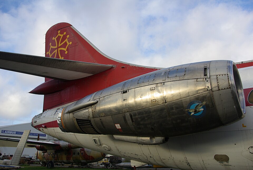 File:Caravelle Super 10-Air Toulouse tail (MAA).JPG