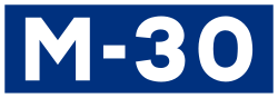 Autopista M-30 shield}}