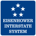  Eisenhower Interstate System sign