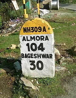 NH309A in Uttarakhand