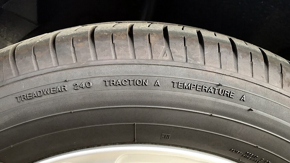 File:UTQG ratings on Japanese Tire.jpg