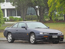 Facelift model Nissan 200SX (S14) in New Zealand