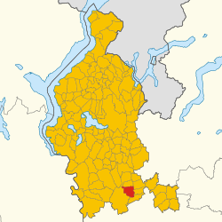 Location of Olgiate Olona