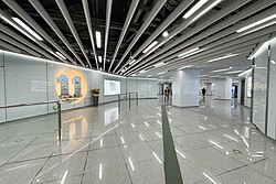 Transfer passageway between lines 3 & 11