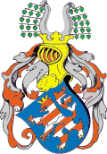 Coat of arms ofLandgrave Albert II, 1265 of Thuringia