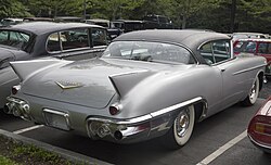 1957 Cadillac Eldorado Seville (hardtop coupe; rear)
