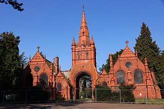 Brandwood Cemetery chapels 90