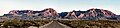 Chisos Mountains, road pointed toward northwest aspect of Vernon Bailey Peak
