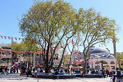 Cumhuriyet Square in Bandırma