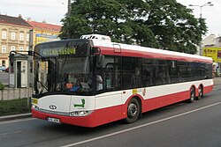 The link 41 using the bus Solaris Urbino 15